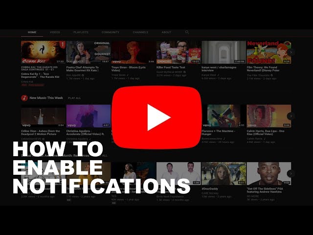 How to Enable Notifications on YouTube