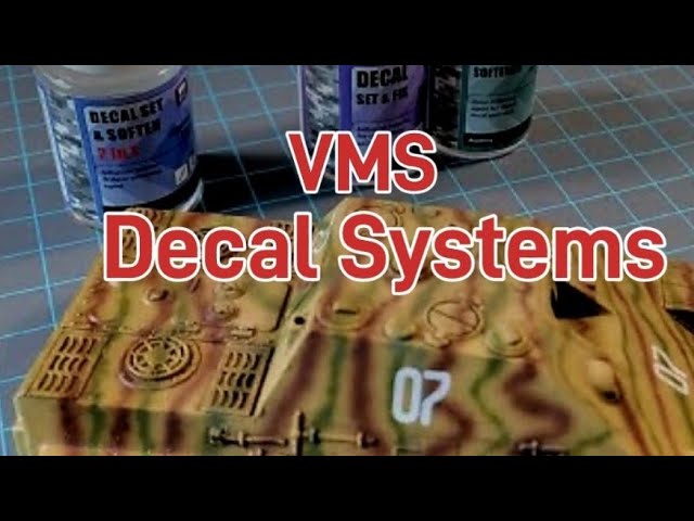 VMS 2 different decal systems comparison and results. #scalemodels #tankmodels  #hobby #decal