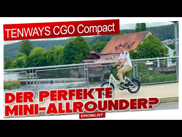 Tenways CGO Compact Test 🚲 Compact e-bike for families? | Practical test & review