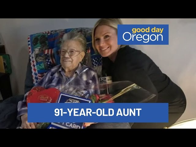 FOX 12 Surprise Squad fills heart of 91-year-old woman who needed boost