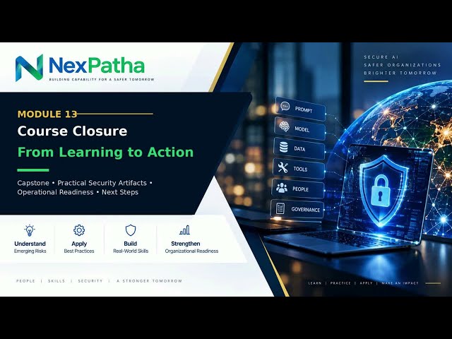 Generative AI for Cybersecurity: Course Closure