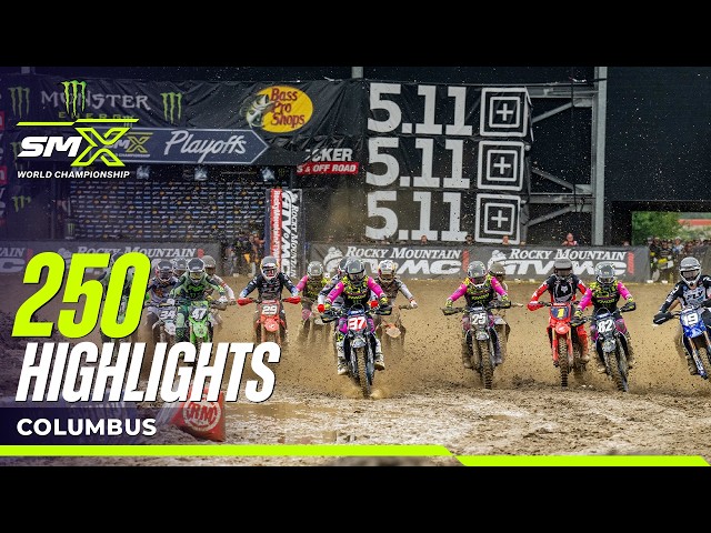 250 Class Highlights | SMX Playoff 1 | Columbus, Ohio