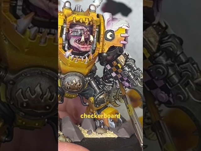 How to paint Nazdreg yellow #nazdreg #orks #40k #warhammer