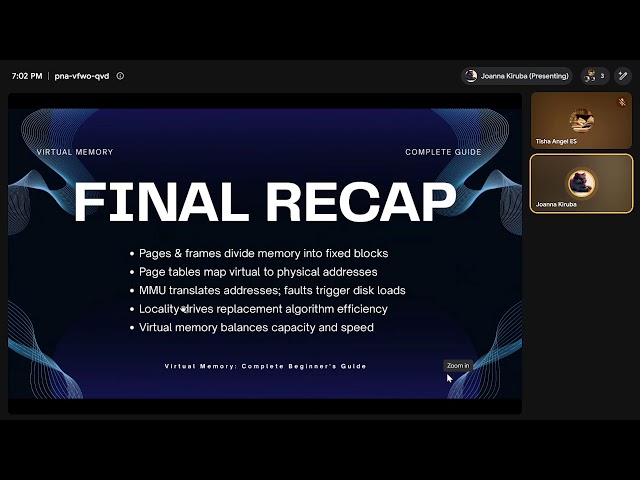 Operating Systems - Virtual Memory | Session 03 | Hope Elite