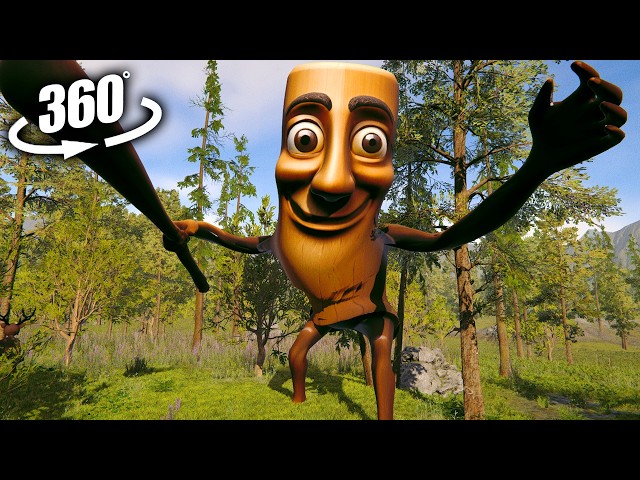 Triple - T in The Forest | VR / 4K | Tung Tung Tung Sahur Meme