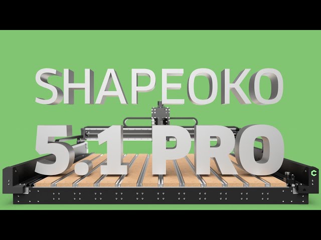 Shapeoko 5.1 Pro CNC Router - What's New?