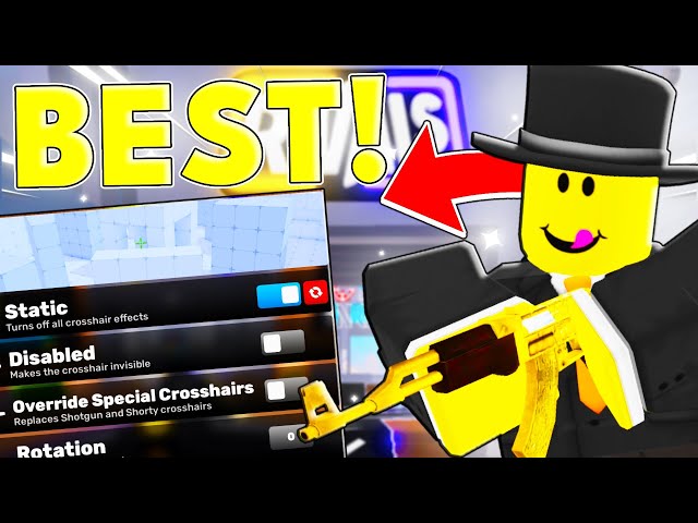 BEST Crosshair Guide for Roblox Rivals!