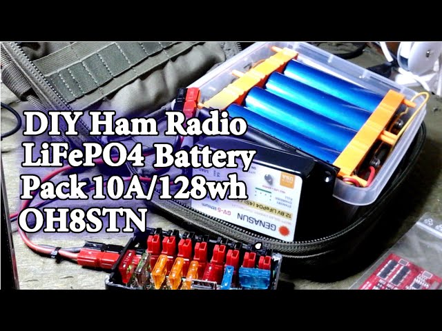 Ham Radio Battery Pack DIY LiFePO4