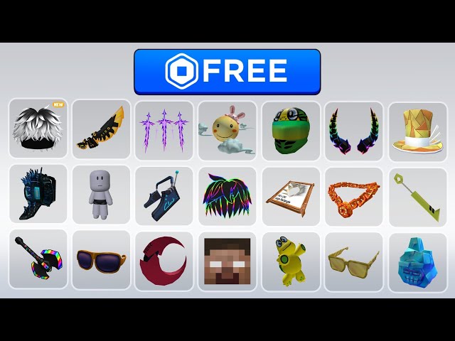 🔥 The ULTIMATE FREE ROBLOX ITEMS Compilation [2025]