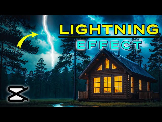 Lightning Strike Animation in CapCut | Anyone Can Do It