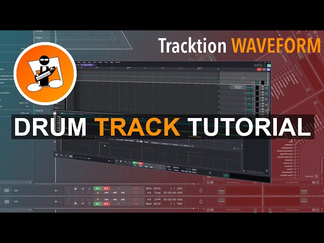 How to create a Drum Track in Waveform 