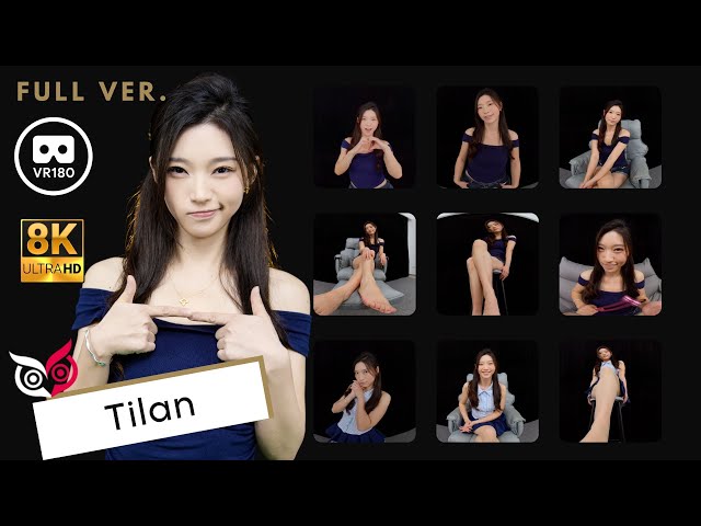 【Preview】Tilan Sexy Dance and Legs 8K 3D VR180 ASMR