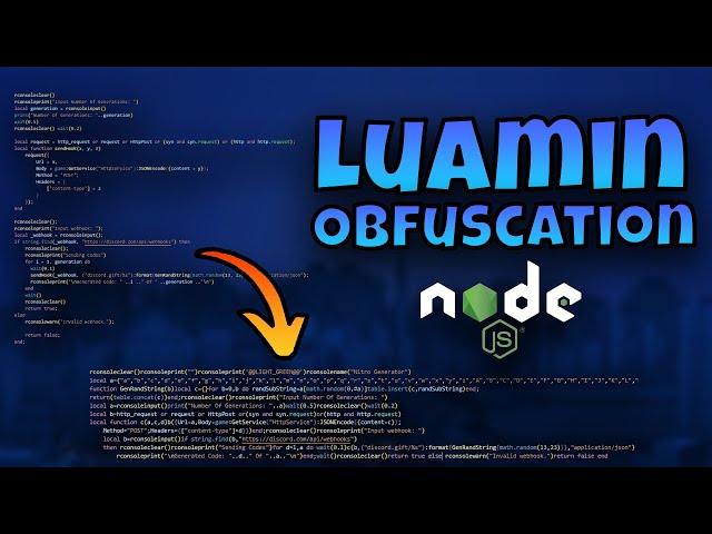 How to obfuscate your roblox scripts!