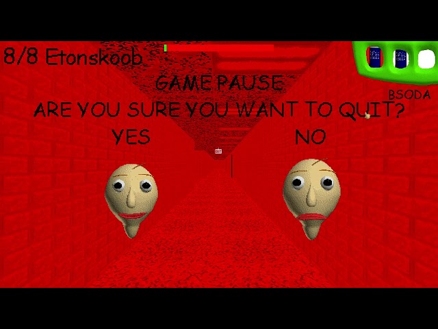 Baldi basic #36 mod square root of minus E