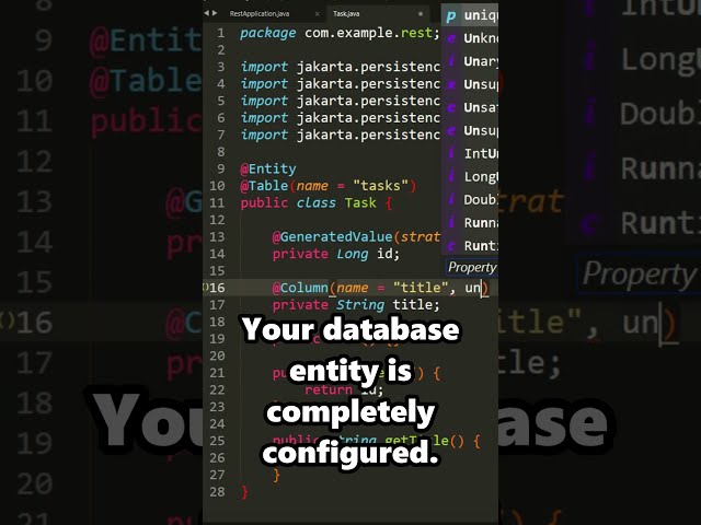Build a Spring Boot REST API in 60 Seconds!