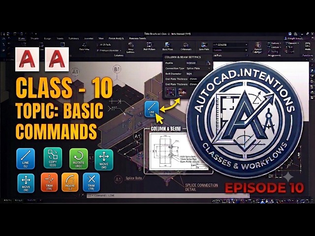 BasicTutorial #detailing #RCstructures #drafting #3dplan #3Dtutorial #AutoCAD #design #architectural