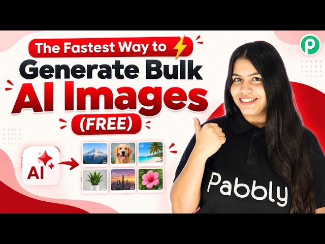 The Fastest Way to Bulk Generate AI Images (FREE)
