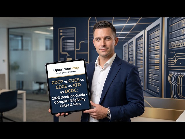 CDCP vs CDCS vs CDCE vs ATD vs DCDC: 2026 Data Centre Cert Guide