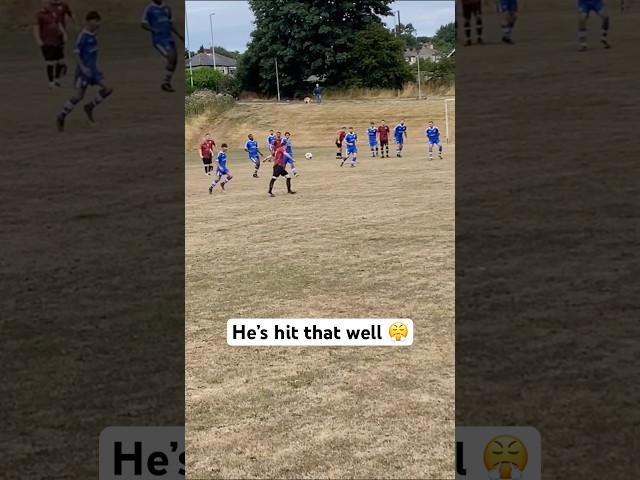 That’s actually superb technique with a bouncing ball 🔥 #SundayLeague #Soccer #football #fyp