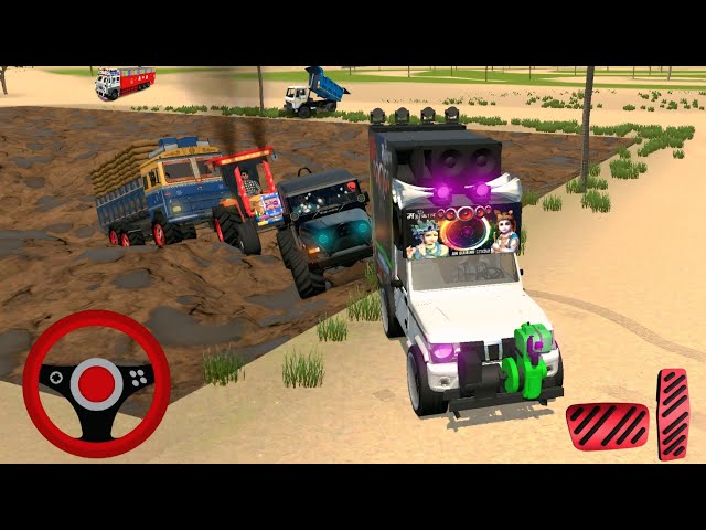 Truck was stuck🤯 3 vehicles took out the milk 🔥 | Truck Pulling Challenge #games