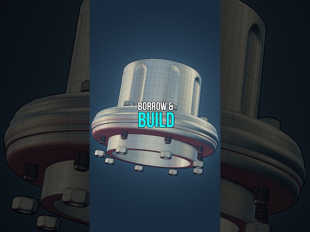Faster 3D Models in Blender. Half the Work!