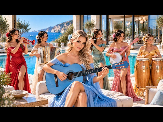 Captivating Flamenco × Cha-Cha-Cha | Spanish Guitar, Accordion, Violin, Flute & Sax Celebration