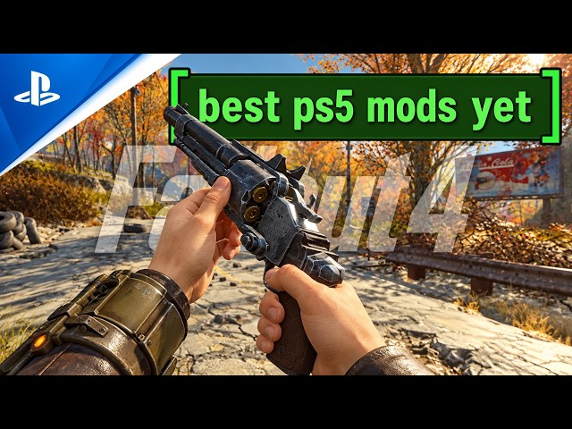 These are The BEST Fallout 4 PS5 Mods ive EVER Seen