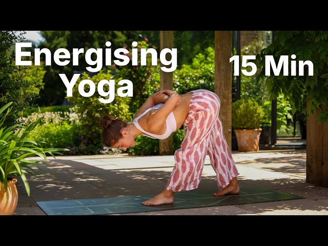 15 Min Energising Yoga Flow | Full Body Feel Good Yoga