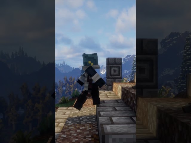 Lost Tongue Overlook in Minecraft - Tamrielcraft build showcase #shorts
