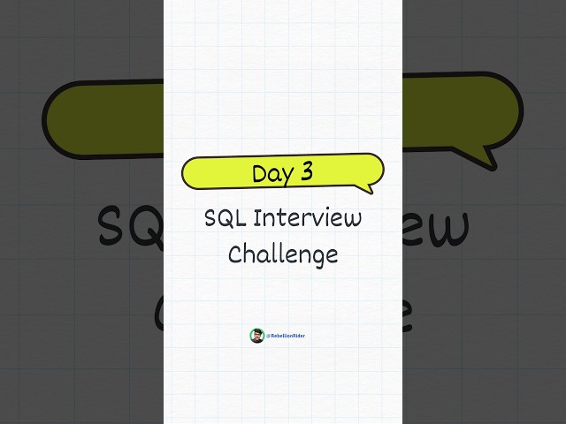 Most SQL Developers Don't Know This Median Trick #SQL #database #interviewprep