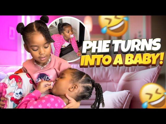 Phe turns into a baby!!