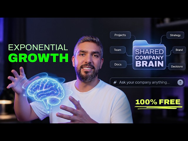 I Built My Own Company Brain. Easy Setup!