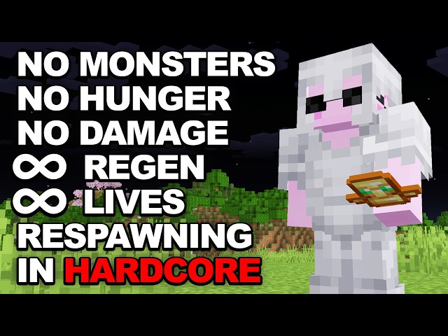 I Made Hardcore Minecraft 100% Safe