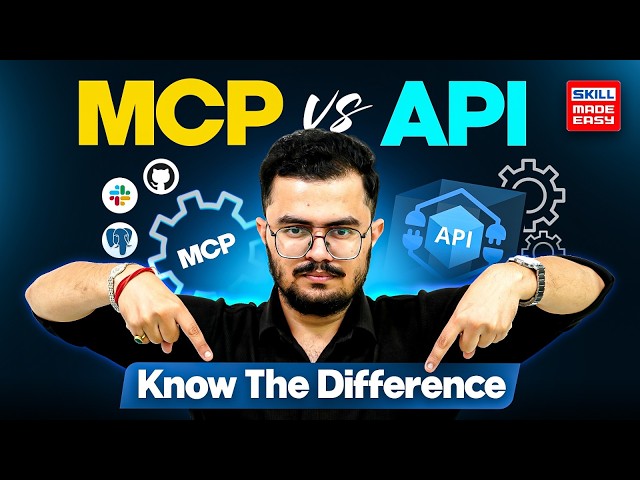 MCP vs API Explained | What’s the Difference? | MCP Server, API Key & More!