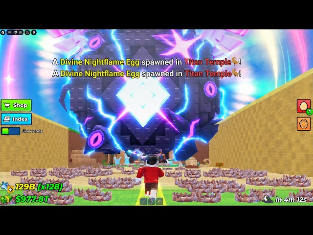 i Got Divine Nightflame Egg [$712.7B/s] - Steal an Egg Roblox