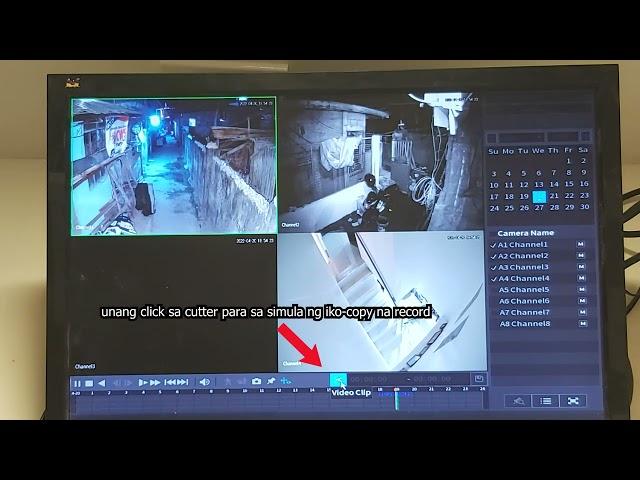 DAHUA dvr/nvr How to Review and Save recorded files