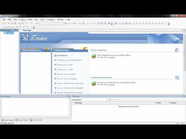 Java Tutorial 1: How to use JCreator and create Hello World Program
