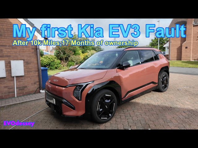 My first Kia EV3 Issue after 10k Miles/17 months of ownership