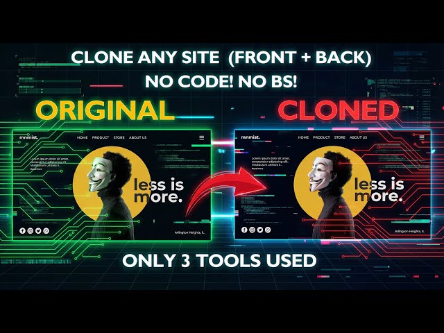 how to Download Any WEBSITE SOURCE CODE 2026 (WEBSITE CLONING)