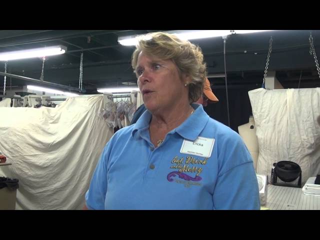 Costumes care is very important at the 2013 Pageant of the Masters in 3D