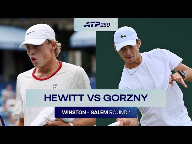 Cruz Hewitt vs Sebastian Gorzny Highlights | Winston- Salem Round 1