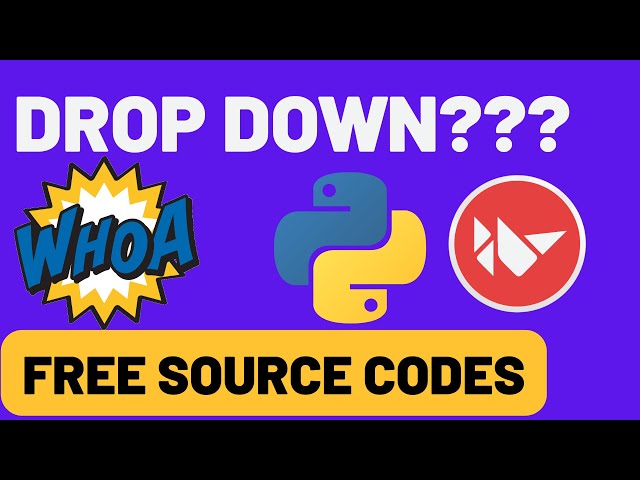 How to build DROP DOWN APP? - Python Kivy