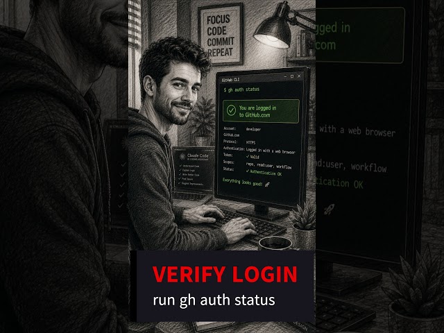 GitHub CLI: Browser Authentication & Clone