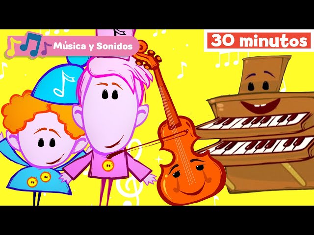 Las Notas Musicales | aprender instrumentos musicales | Sonidos para niños | Mi Primera Universidad