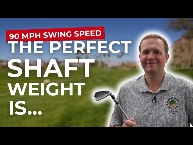 Low Handicap Iron Fitting | How Shaft Weight Changes EVERYTHING!