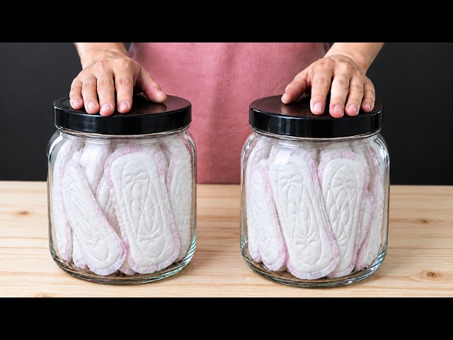 Put old sanitary napkin bottle and see what happens! Every house needs this and Nobody Makes It!