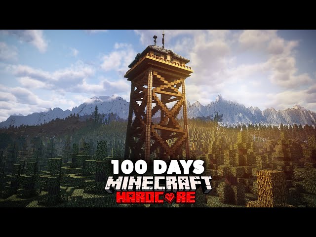 I Spent 1 Year in the Wilderness in REALISTIC MINECRAFT