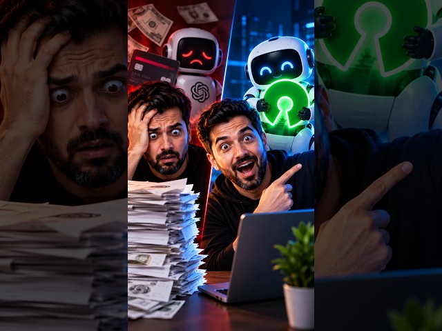 Kill Your $200/Month AI Bill With This Free Model 🔥 #Shorts