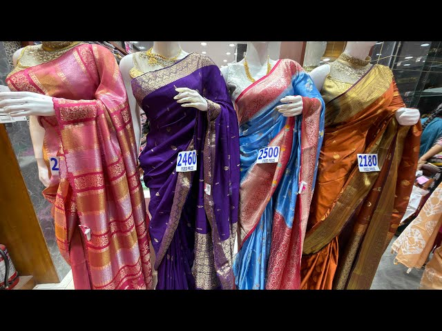 SHE NEEDS లో శ్రావణ మాసం కలెక్షన్స్ ||she needs dilsukhnagar hyderabad ||she needs saree world 