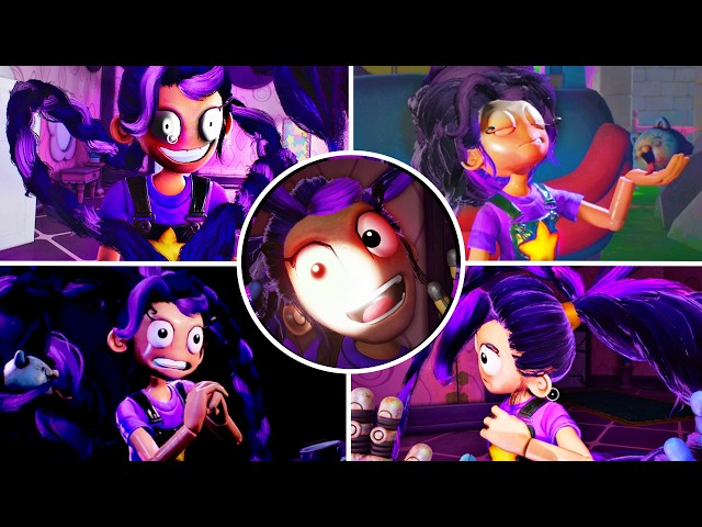 Lilly Love Braids All Scenes And Scary Moments - Poppy Playtime 5